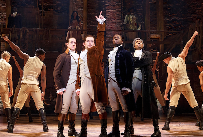 Hamilton photo courtesy of Hollywood Pantages, Photo by Joan Marcus | Los Angeles things to do in August