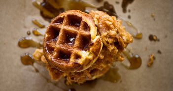 6 Top Orange County Brunch Spots Chicken and Waffles at Lillie's Q