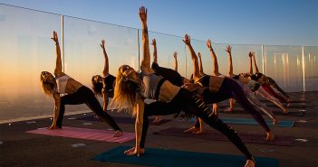 Flow to R&B Hits at OUE Skyspace LA’s Yoga Pop-Up