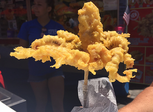 Fried-octopus-on-a-stick