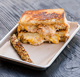 Grater Grilled Cheese photo courtesy of Ashley Graham