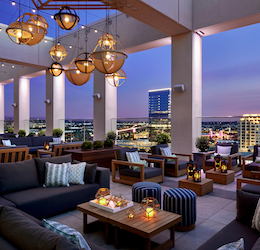 Hive & Honey Rooftop photo courtesy Marriott Irvine Spectrum