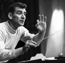 Leonard Bernstein, c. 1960, courtesy of the Leonard Bernstein Office, Inc.
