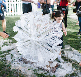 Winter Wonderland Celebration at Malibu Country Mart