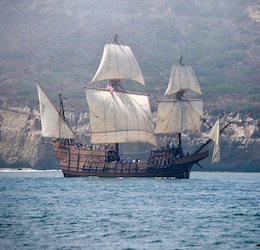 Maritime Museum of San Diego San Salvador photo by Chris Szwedo