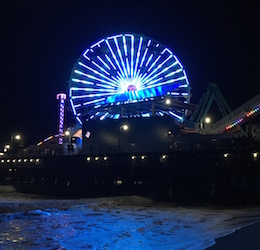 Santa Monica Ferris Wheel photo by Christina Wiese