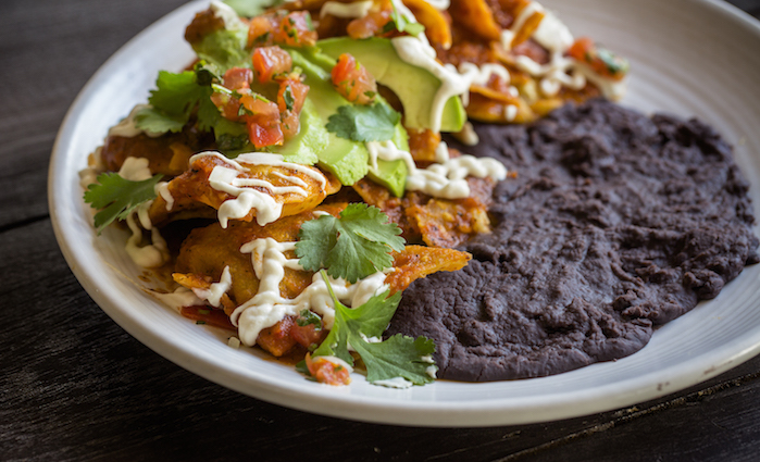 Chilaquiles at Gracias Madre photo redit Eric Wolfinger