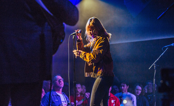 Jennifer Clavin of Bleached at Lodge Room in Highland Park. Photo by Alice Baxley.