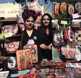 Olvera Street Muertos Artwalk