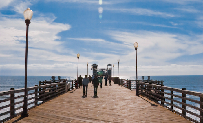 Oceanside Pier photo by Trevor Dyck