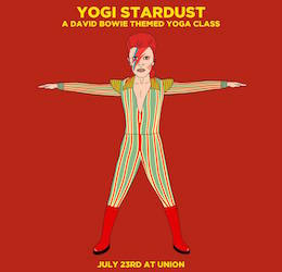 Yogi Stardust: A David Bowie Themed Yoga Class