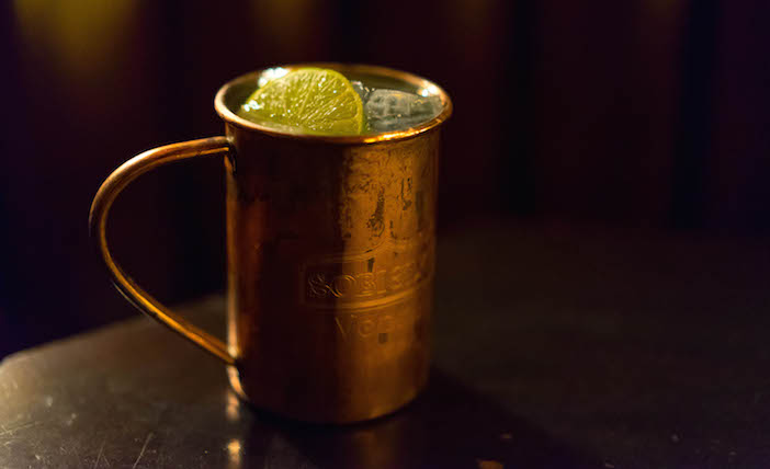 Moscow Mule photo courtesy of 213 Hospitality