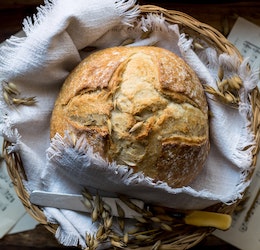 Sourdough photo by Monika Grabkowska via Unsplash