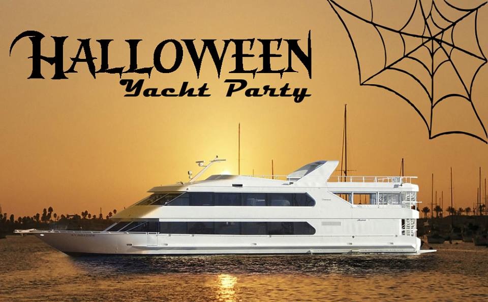 Halloween Yacht Party banner