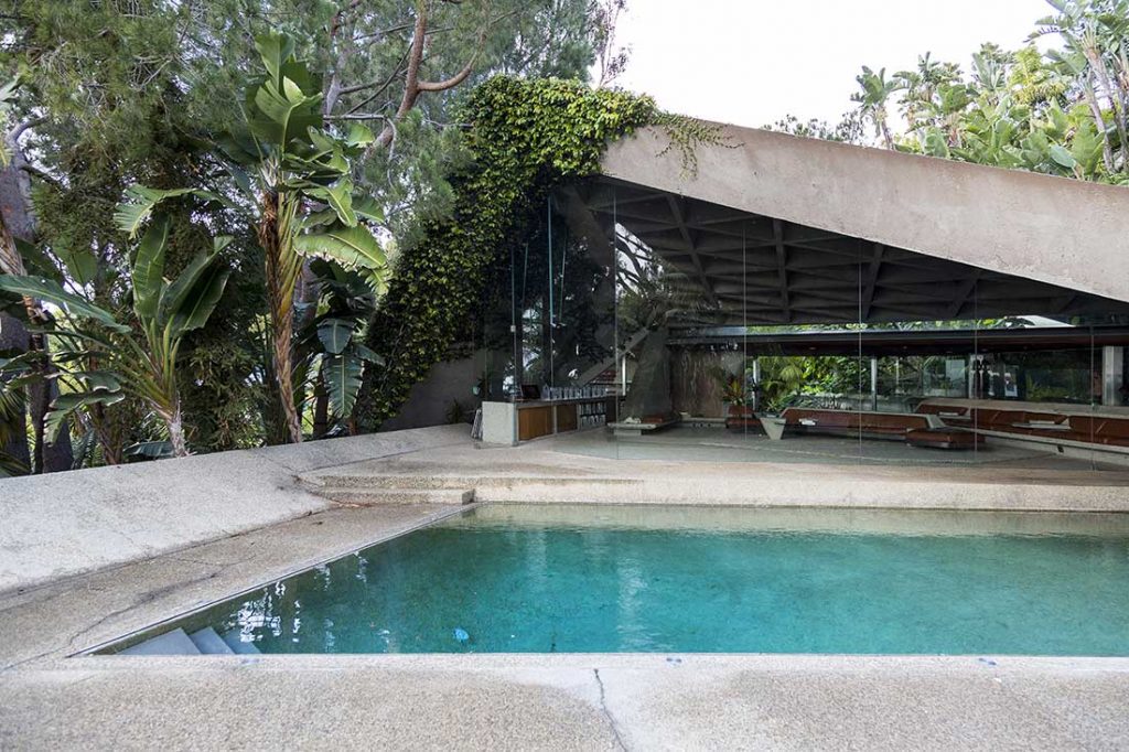 Sheats-Goldstein House pool