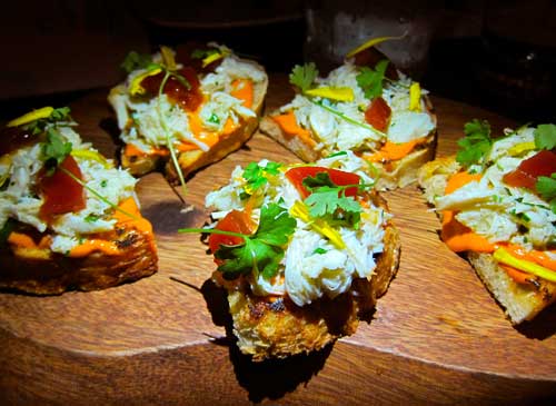 crab-toast