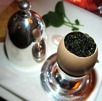 caviar egg strand house