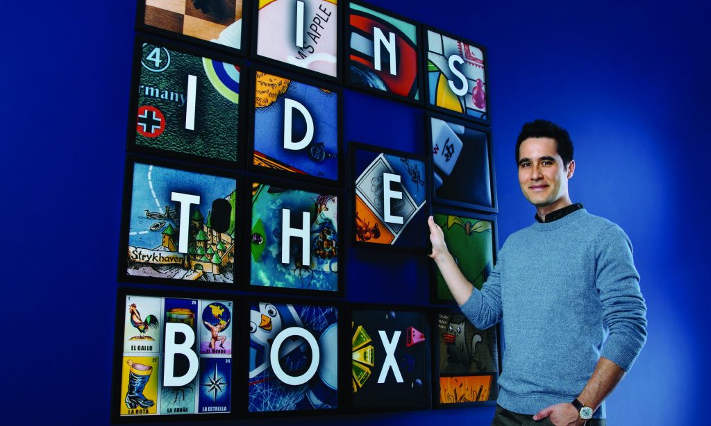 David Kwong in "Inside the Box" at Geffen Playhouse through February 14