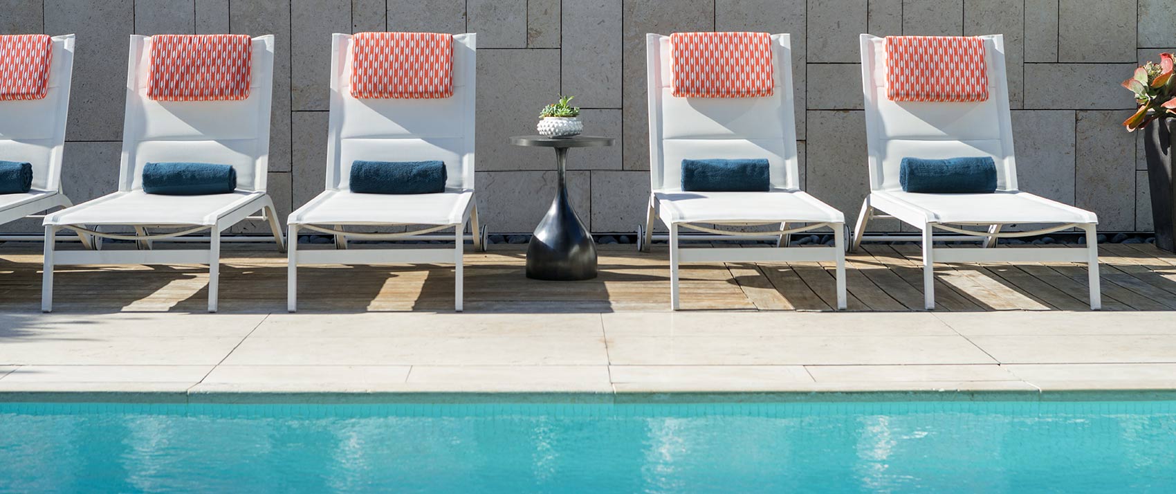 Hang by the pool this Fourth of July at Hotel Palomar. 
