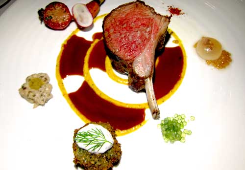 Spago Beverly Hills lamb