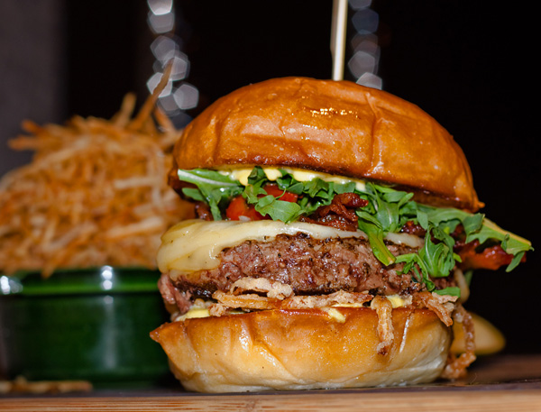Marina Kitchen serves up manly truffle burgers this Father's Day.