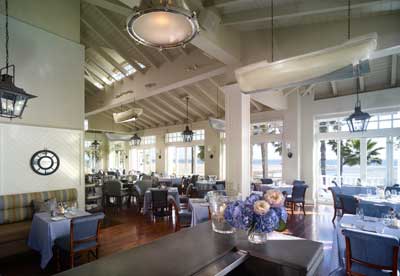 One Pico dining room at Shutters on the Beach hotel.