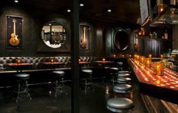 Front room at The Sayers Club.