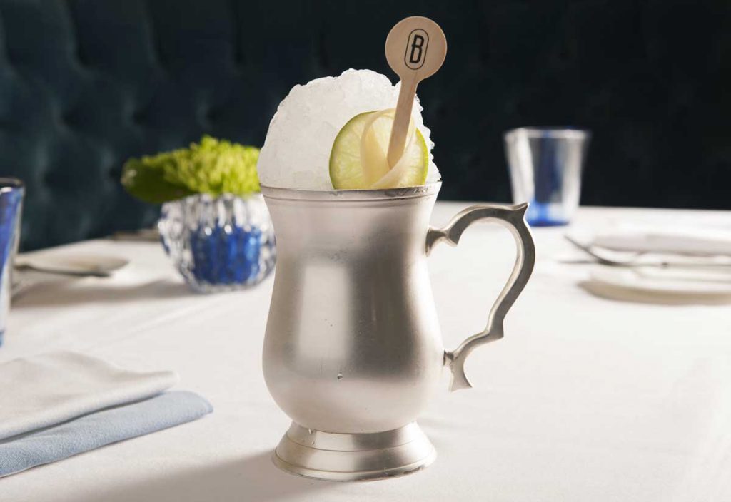 Peninsula Beverly Hills Silver Mule