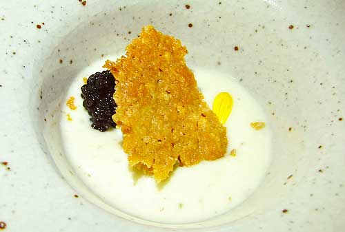 Barbershop Ristorante sunchoke-caviar