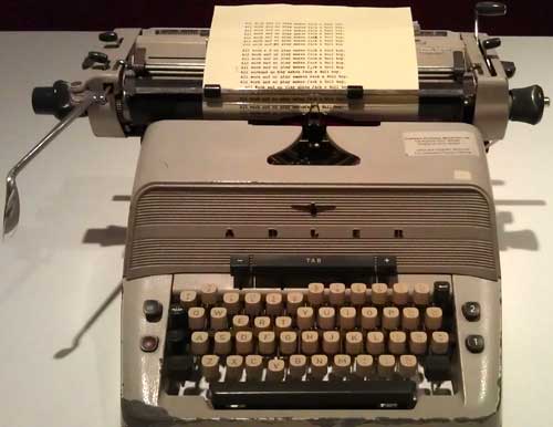 typewriter