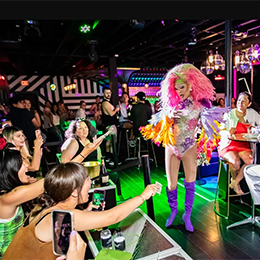Strut Bar & Club Mimosa Girls Drag Brunch photo by Matt Fitt