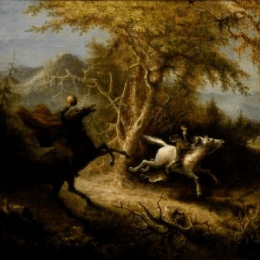 "LEGEND- 200 Years of Sleepy Hollow" art courtesy Muzeo Museum and Cultural Center