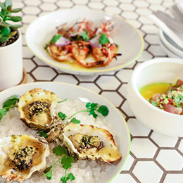O Sea celebrates National Seafood Month with three special menu items photo courtesy Moxxe PR