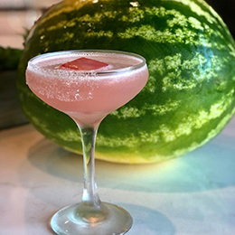 Watermelontini cocktail photo courtesy ReMix Kitchen Bar