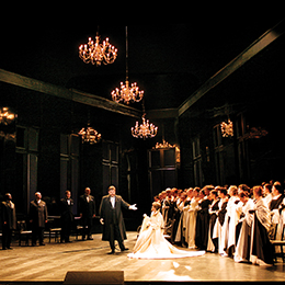 A scene from LA Opera's 2007 production of "Tannhauser" photo credit Robert Millard