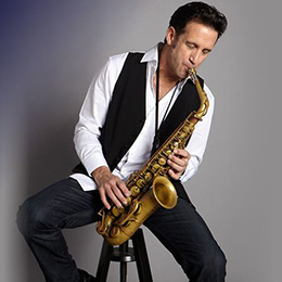 Grammy-winning contemporary jazz saxophonist and composer Eric Marienthal photo courtesy Irvine Barclay Theatre
