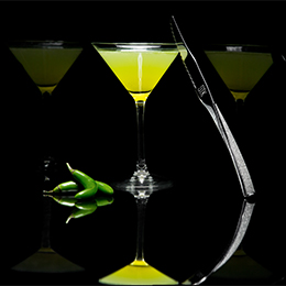 STK's Green Goblin cocktail photo courtesy STK