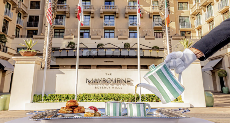 The Maybourne Beverly Hills hosts Claridge's Afternoon Tea