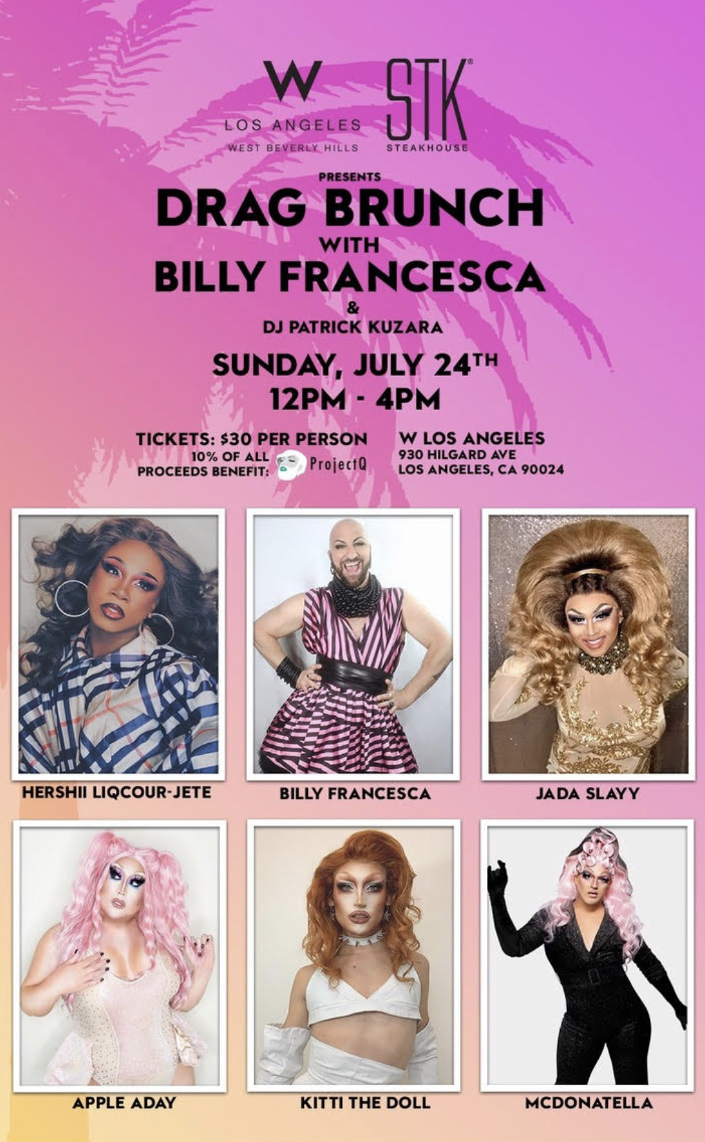 Drag Brunch at STK