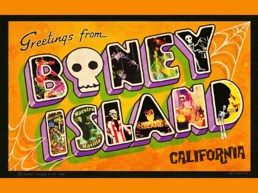 Boney Island's Halloween Illumination