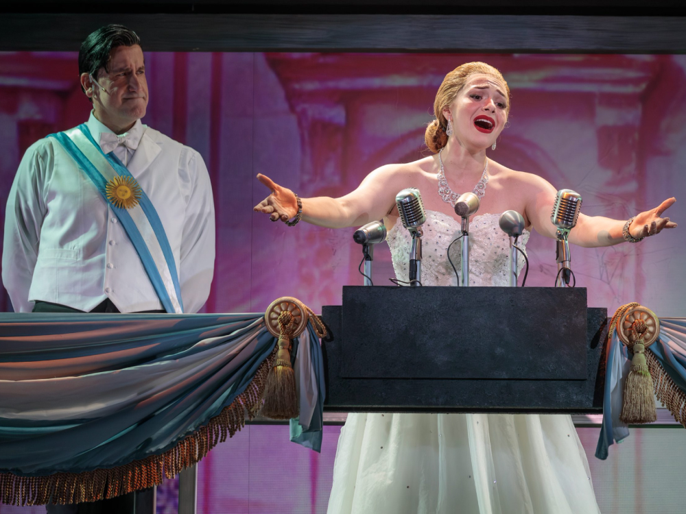 Broadway hit Evita at Cygnet Theatre