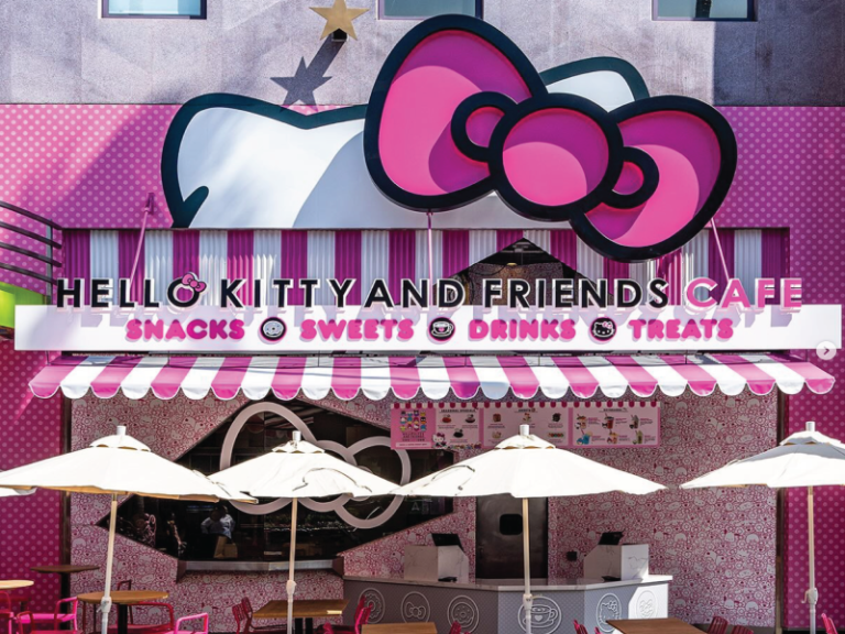 Hello Kitty and friends Cafe