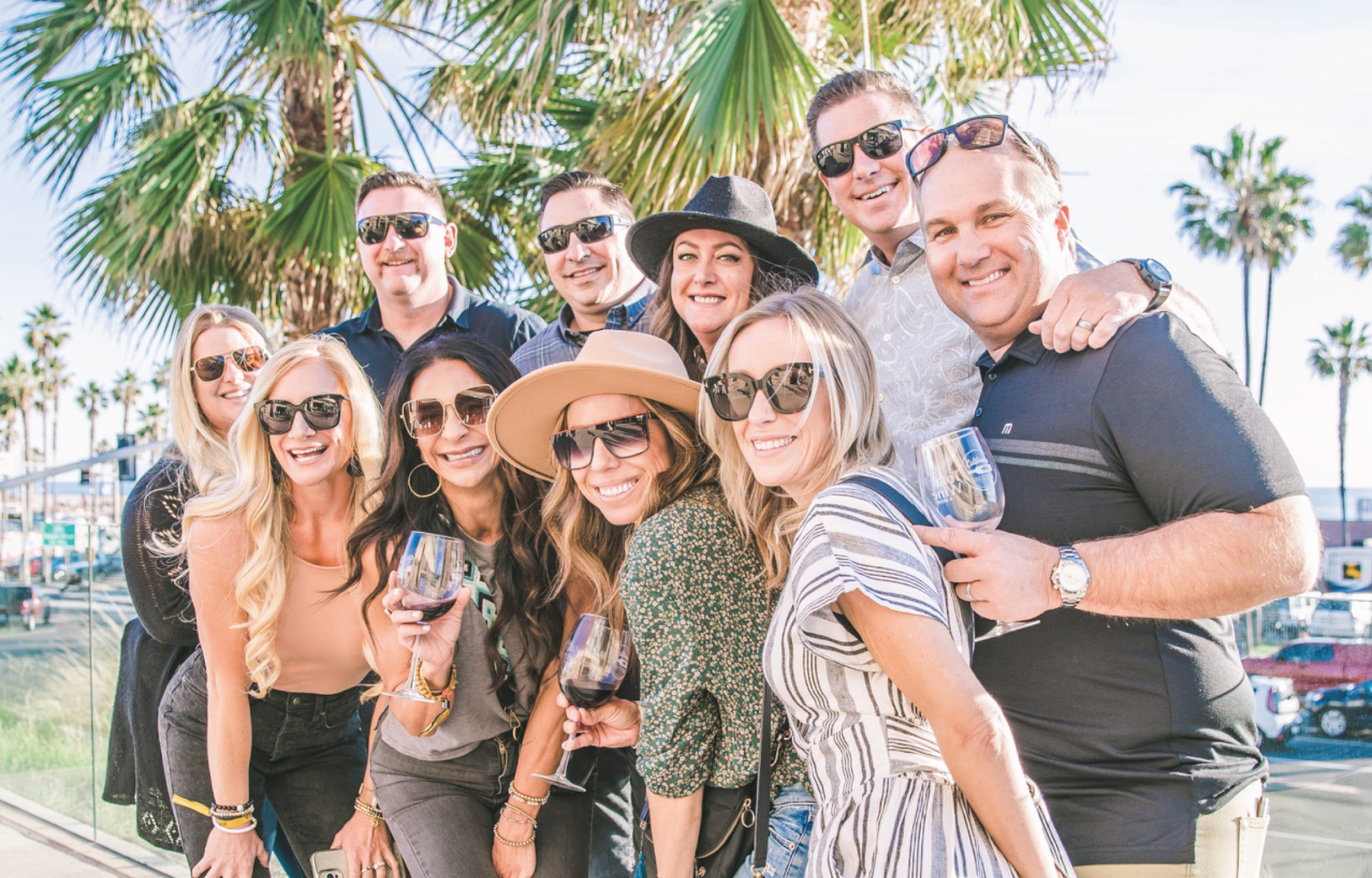 California Wine Festival at the beach