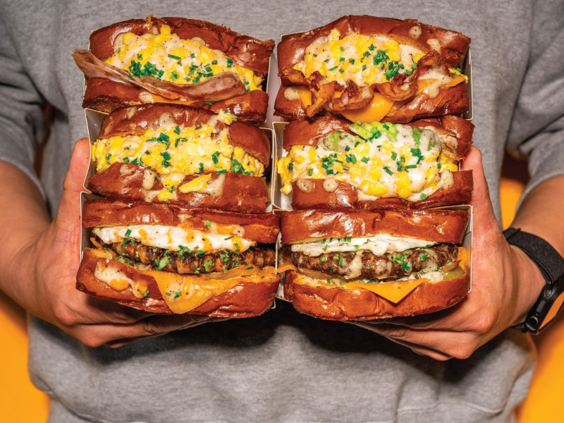 LA’s Famous Egg Sandwiches