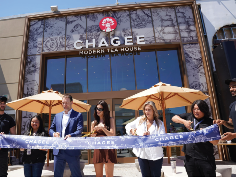 CHAGEE modern tea house opening