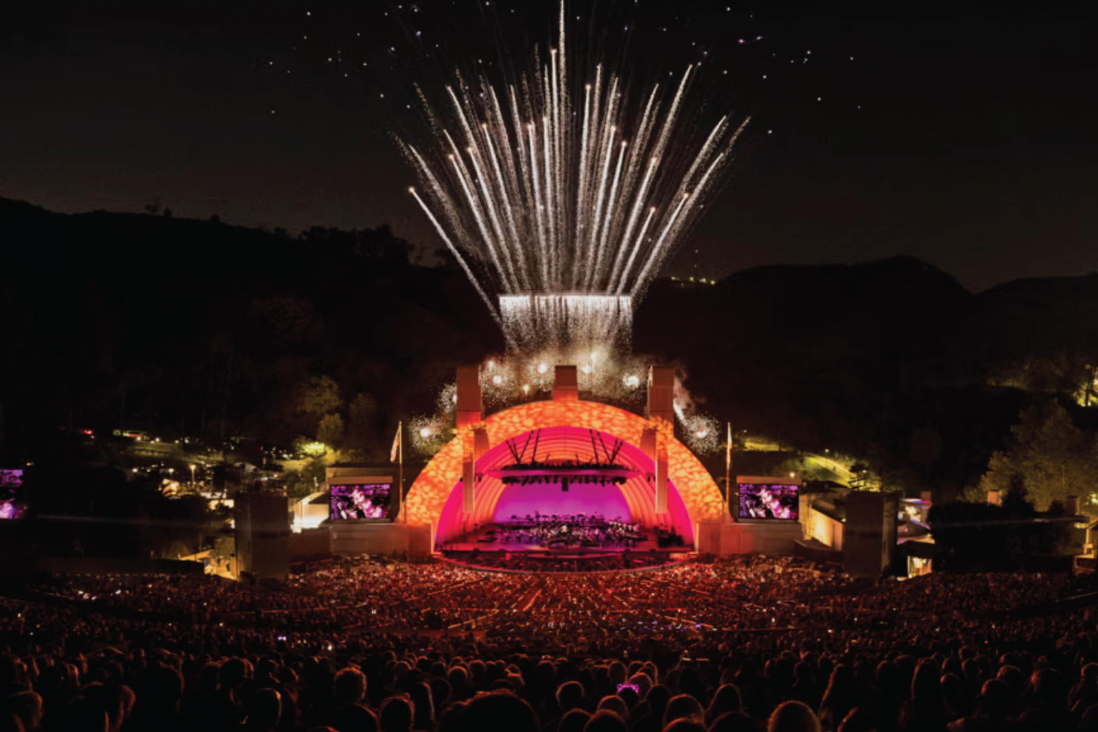 Hollywood Bowl night performance