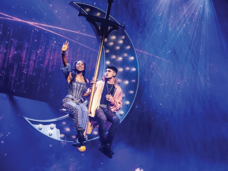 Rachel Simone Webb and Michael Canu in "& Juliet"