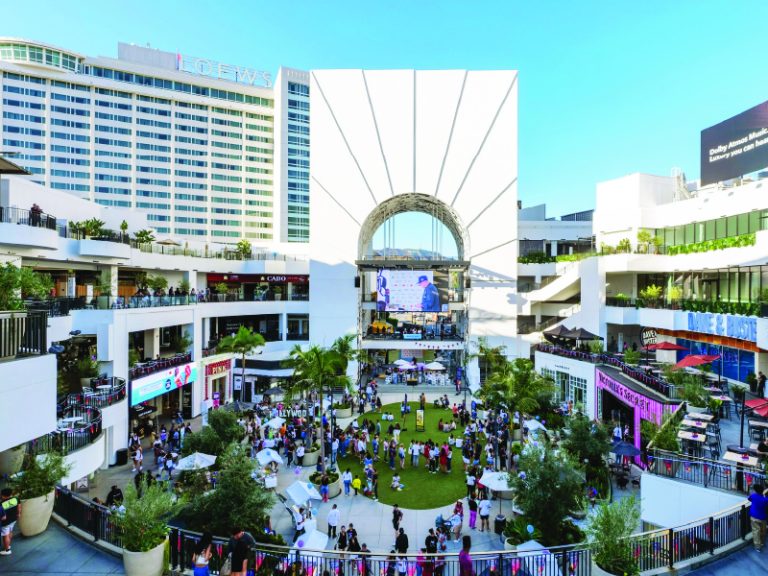 Gelato Festival from above