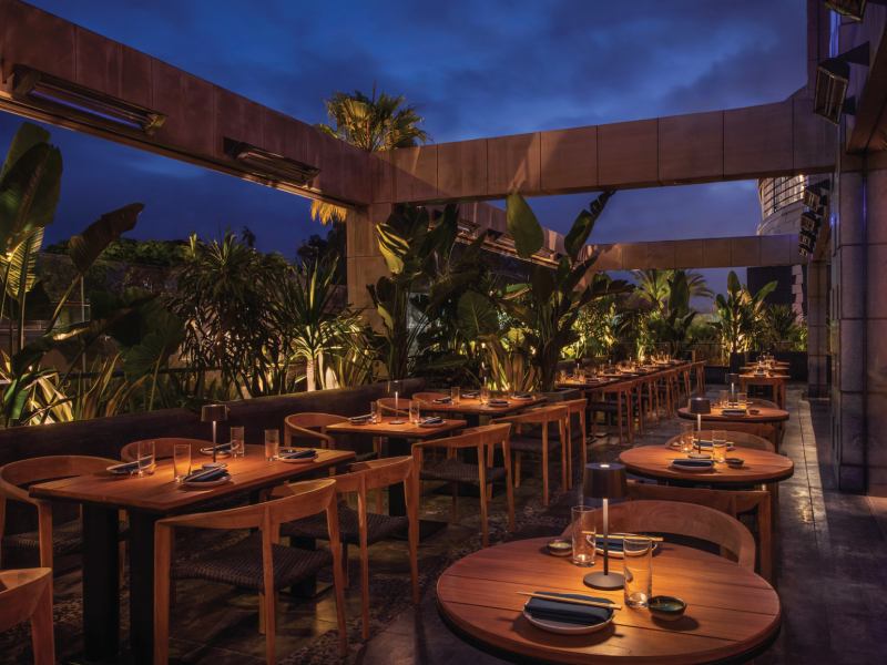 Exterior of Katsuya.