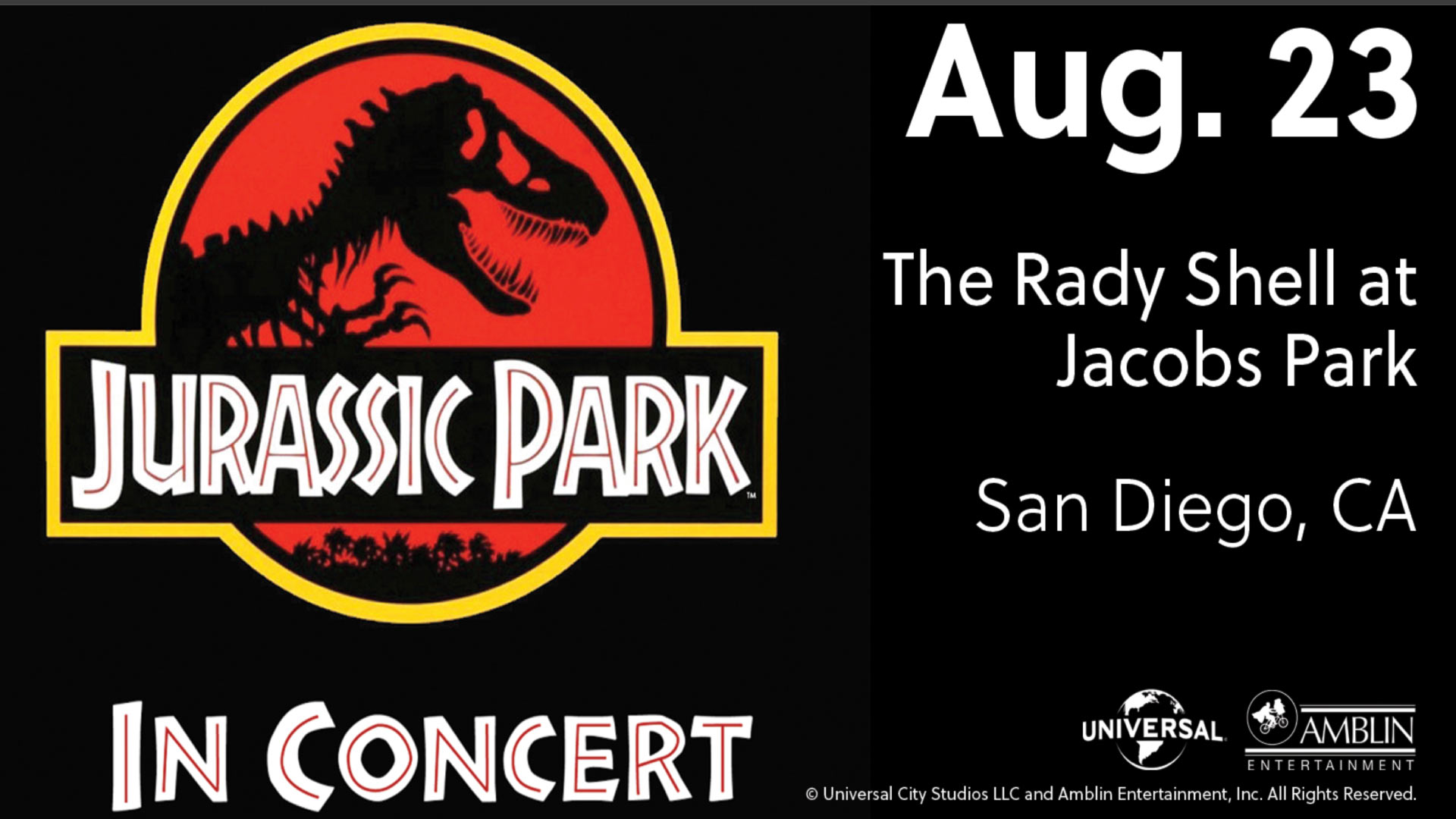 jurrasic Jurassic Park in Concert